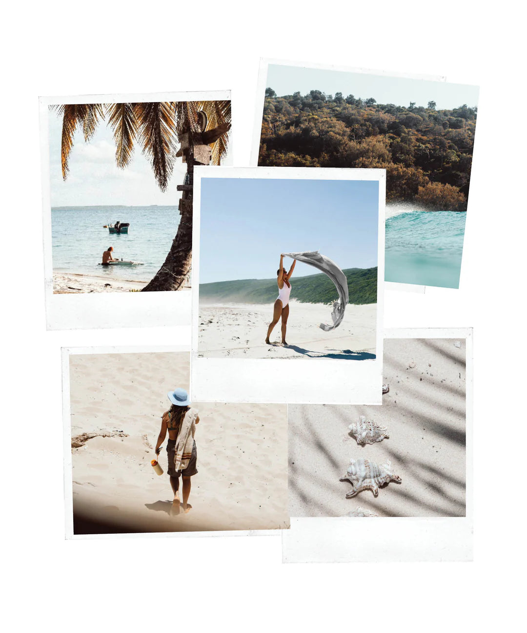 A collection of Polaroid images from Layday