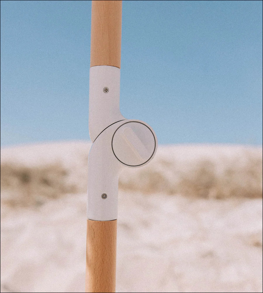 Close-up of a Layday Umbrella articulating dial